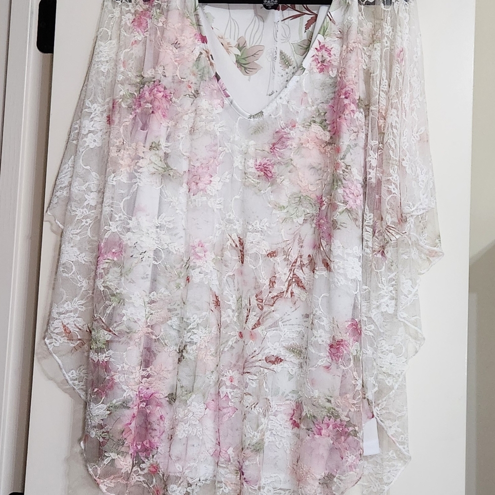 Floral Lace Women Top